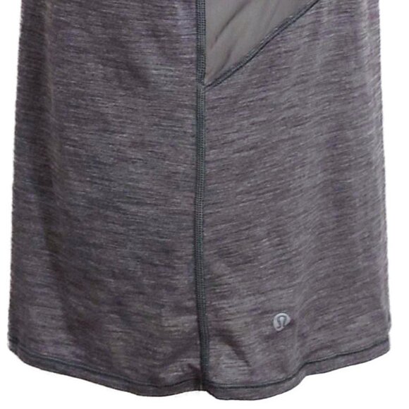 Lululemon Work the Circuit Tank in Heather Slate Grey Electric Coral - Picture 11 of 12